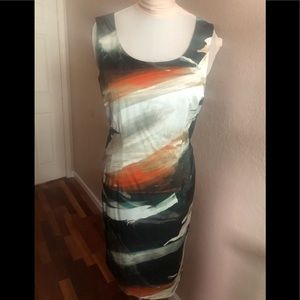 Lafayette 148 Sleeveless Midi Dress